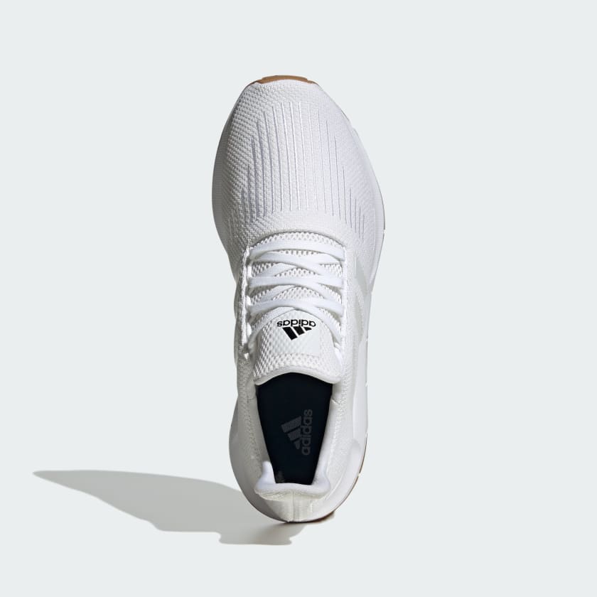 Adidas Men's Swift Run 1.0 Shoes, Cloud White / Cloud White / Core Black