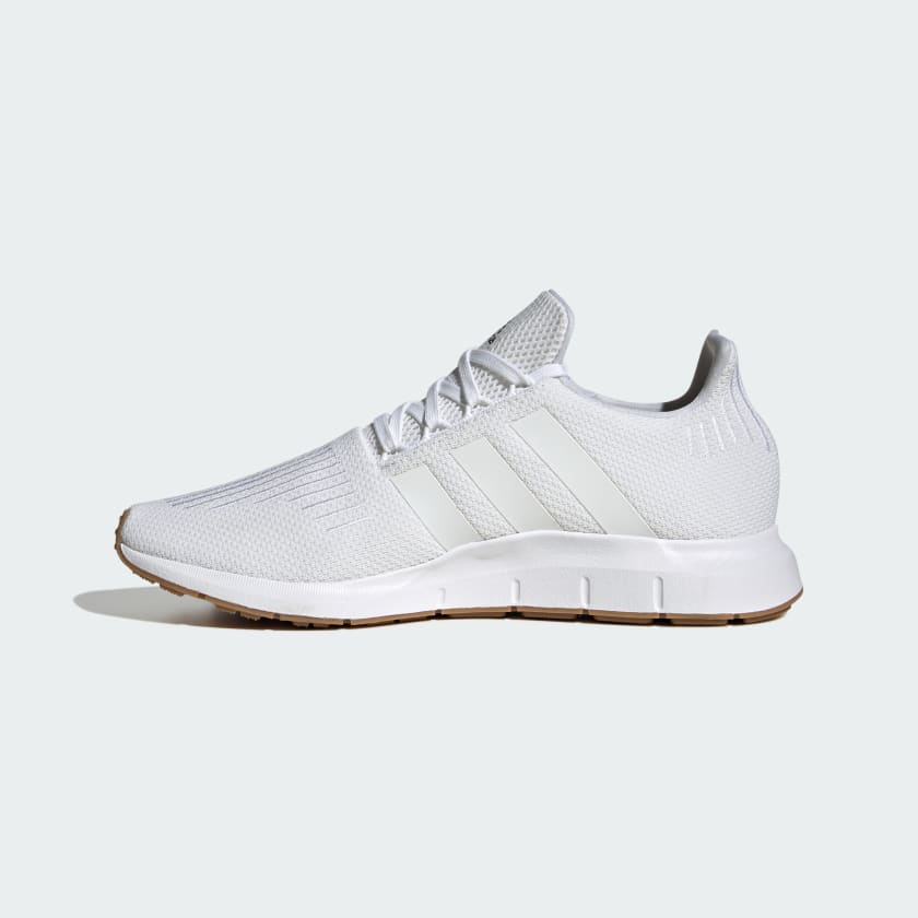 Adidas Men's Swift Run 1.0 Shoes, Cloud White / Cloud White / Core Black