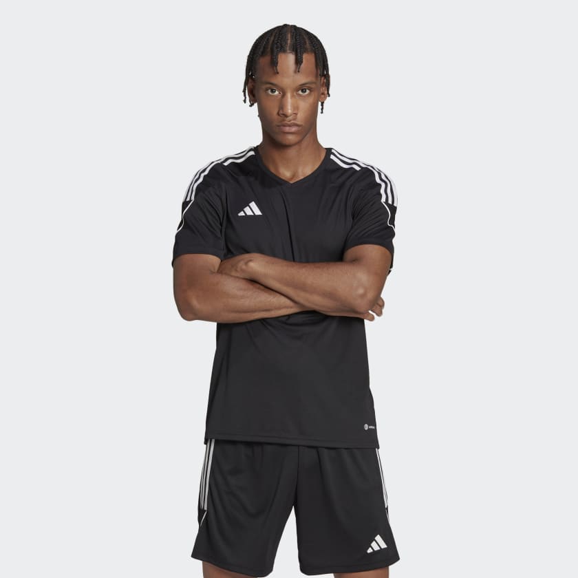 Adidas Men's Tiro 23 League Jersey, Black / White