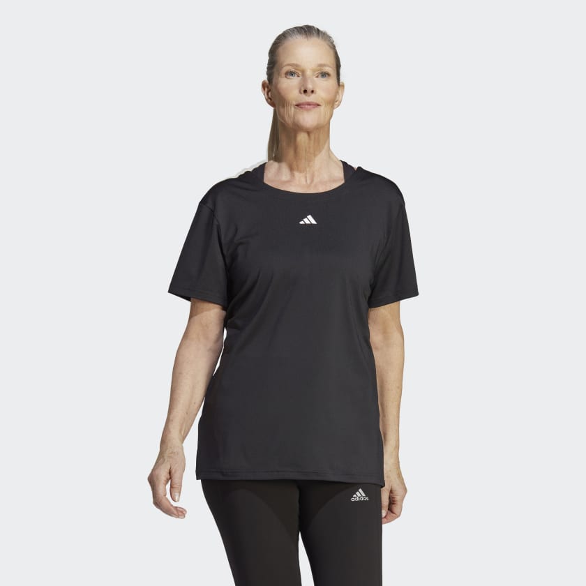 Adidas Women's Training Loose Tee, Black