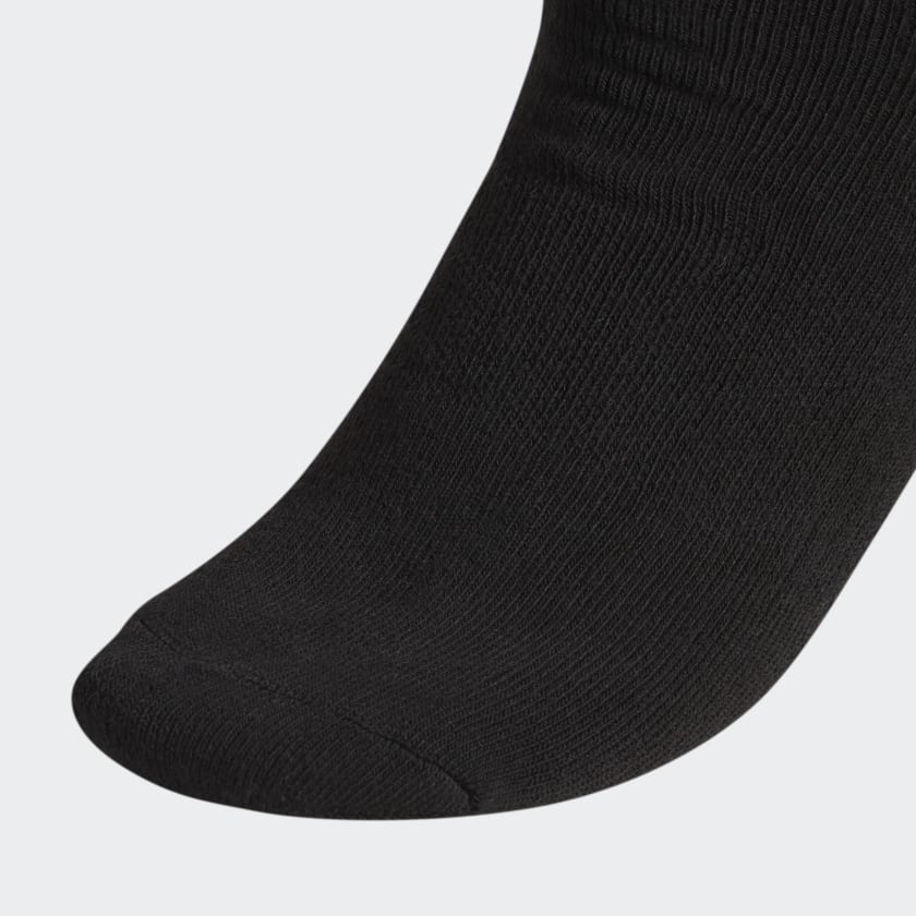 Adidas Trefoil Crew Socks 6 Pairs, Black White