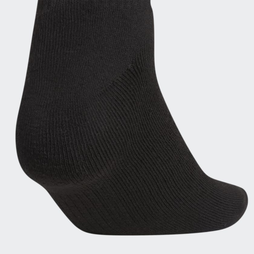 Adidas Trefoil Crew Socks 6 Pairs, Black White