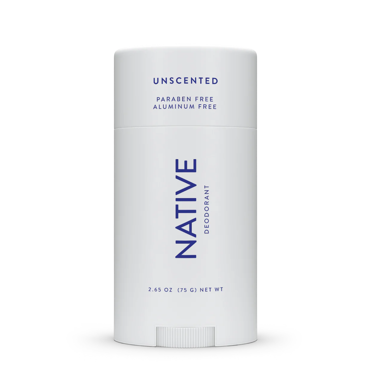 Native Natural Deodorant, Unscented, Aluminum Free, 2.65 oz
