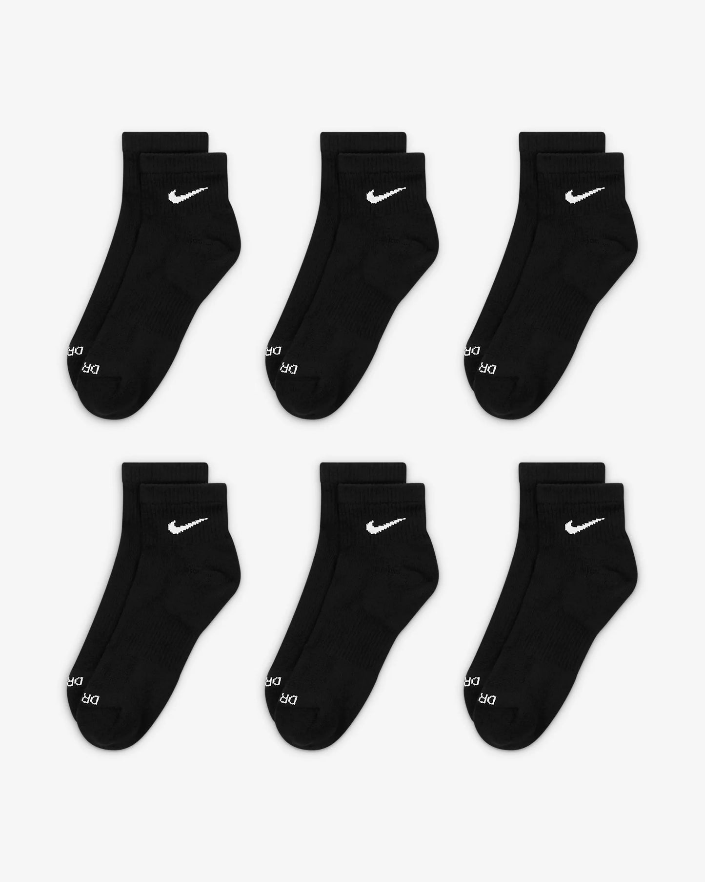 Nike Everyday Plus Cushioned Training Ankle Socks (6 Pairs)