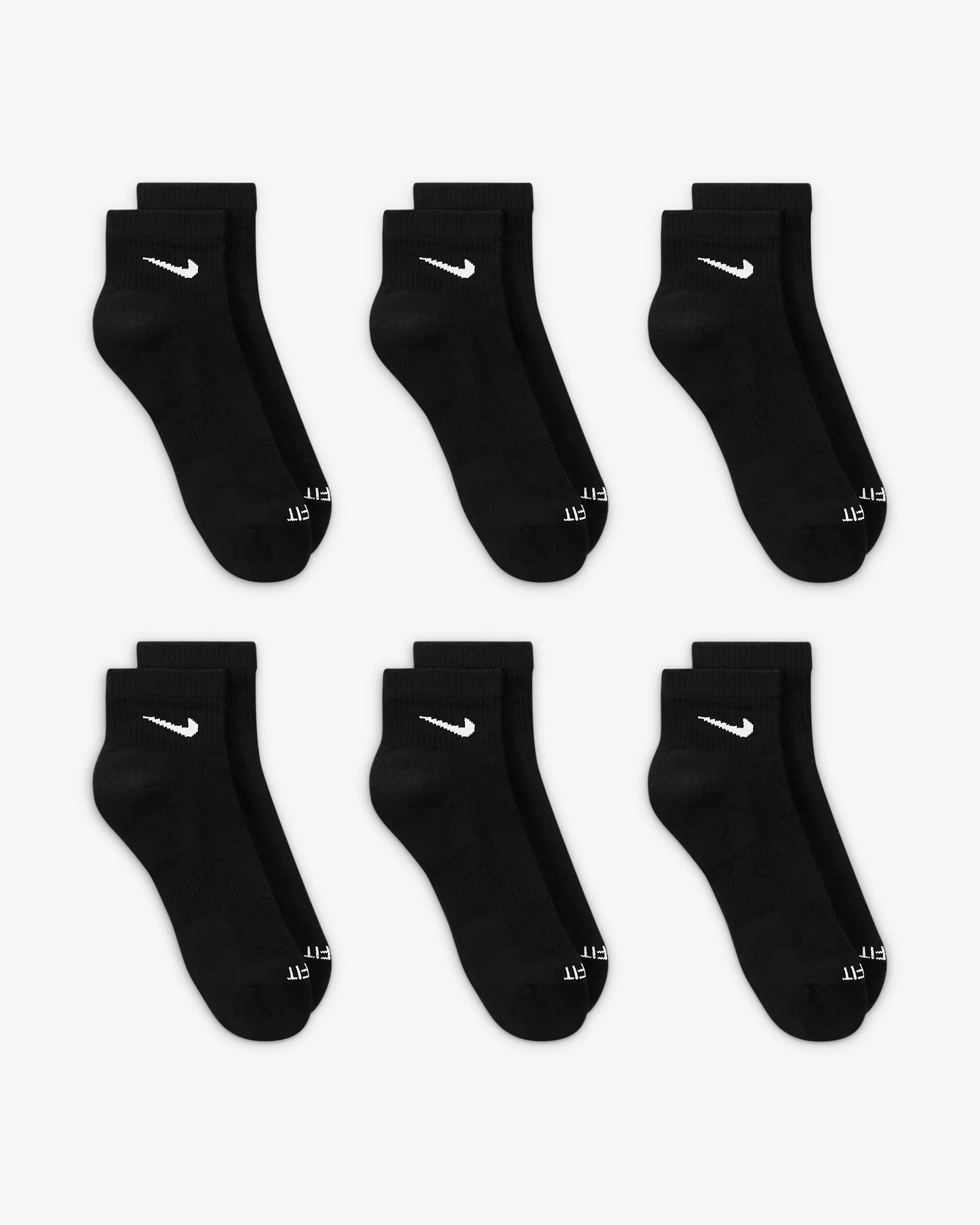 Nike Everyday Plus Cushioned Training Ankle Socks (6 Pairs)