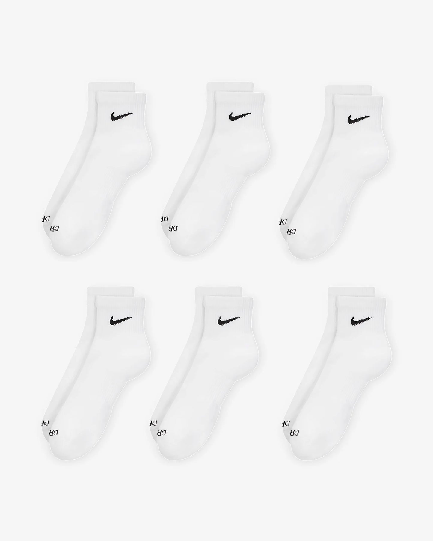 Nike Everyday Plus Cushioned Training Ankle Socks (6 Pairs)