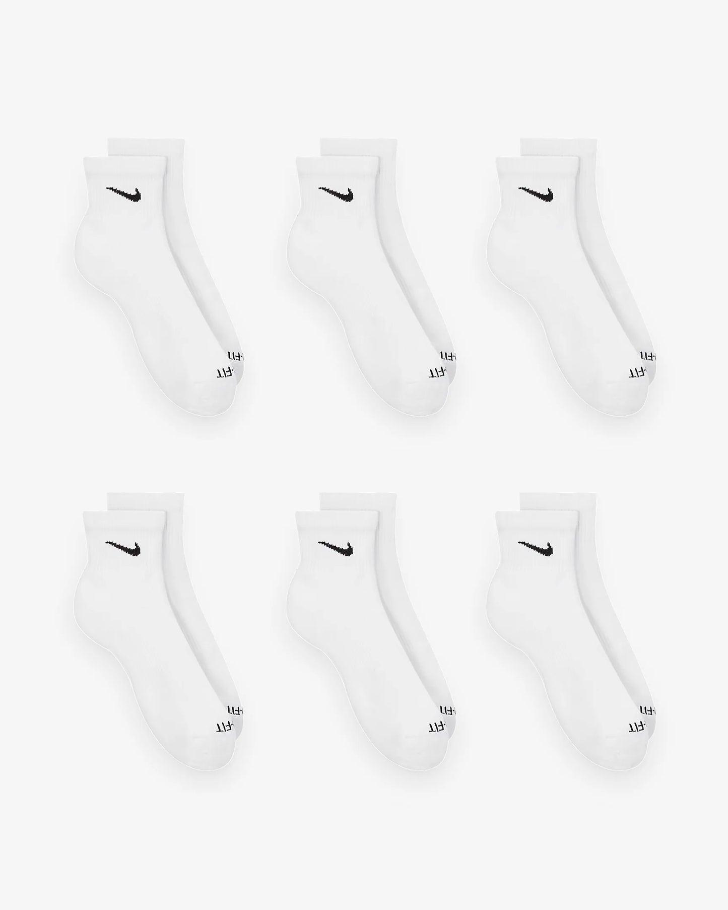 Nike Everyday Plus Cushioned Training Ankle Socks (6 Pairs)