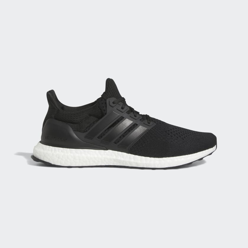 Adidas Men's Ultraboost 1.0 Shoes, Core Black / Core Black / Beam Green