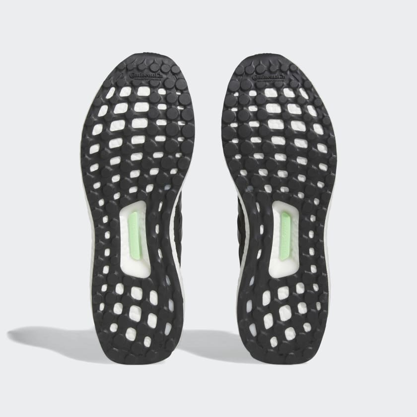 Adidas Men's Ultraboost 1.0 Shoes, Core Black / Core Black / Beam Green