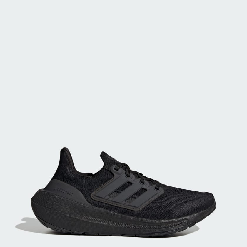 Adidas Ultraboost Light Running Shoes, Core Black / Core Black / Core Black