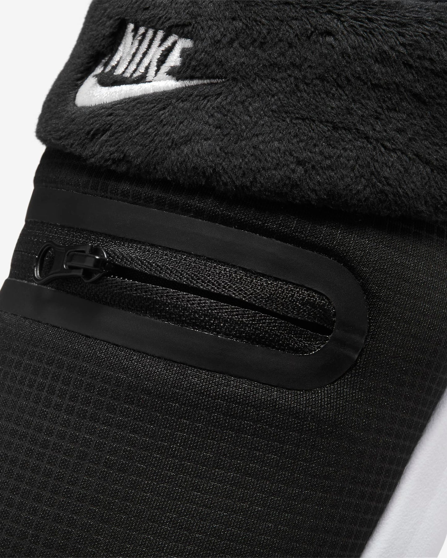 Nike Women's Burrow Slippers, Black/White