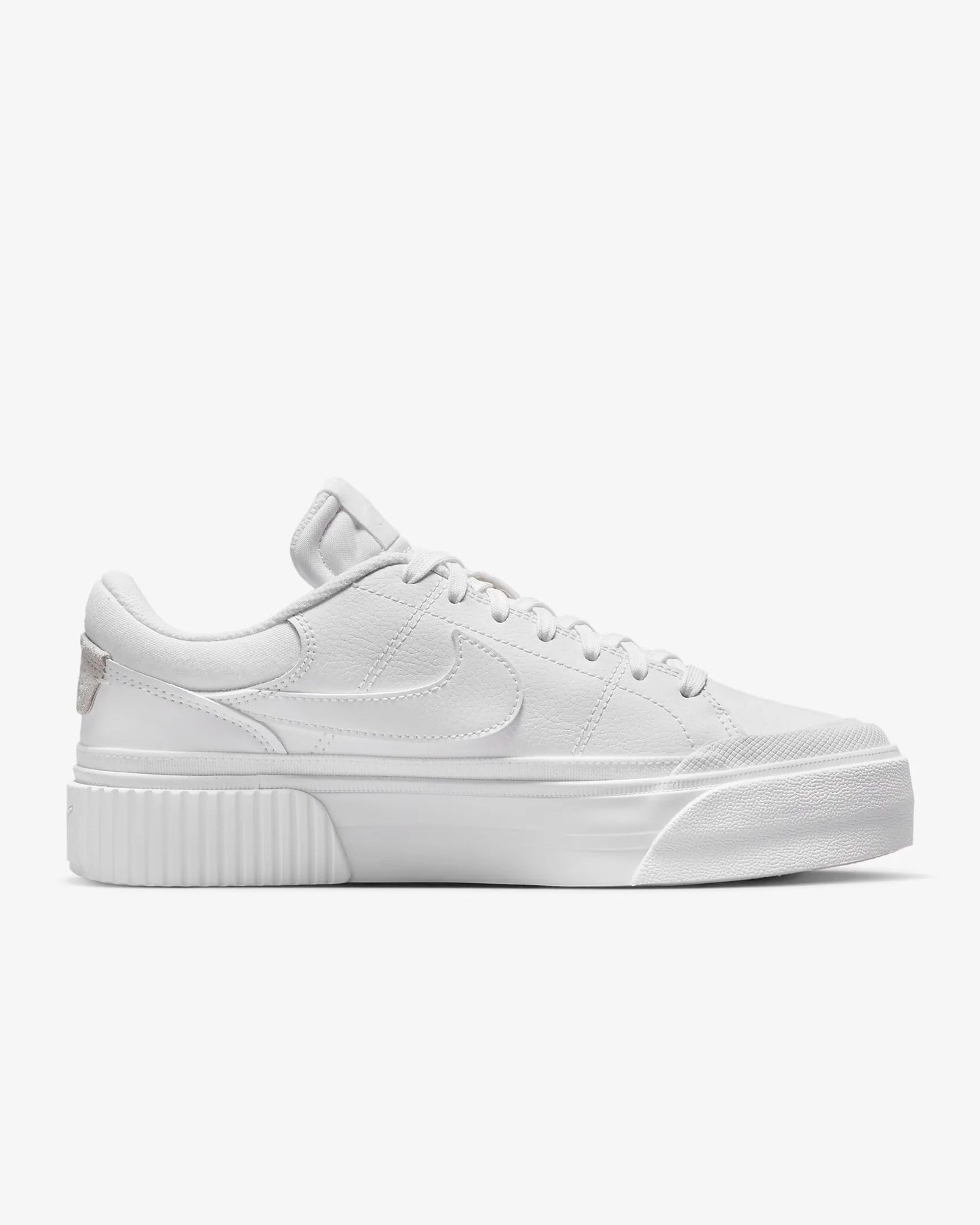 Nike Women's Court Legacy Lift Shoes, White/White/White