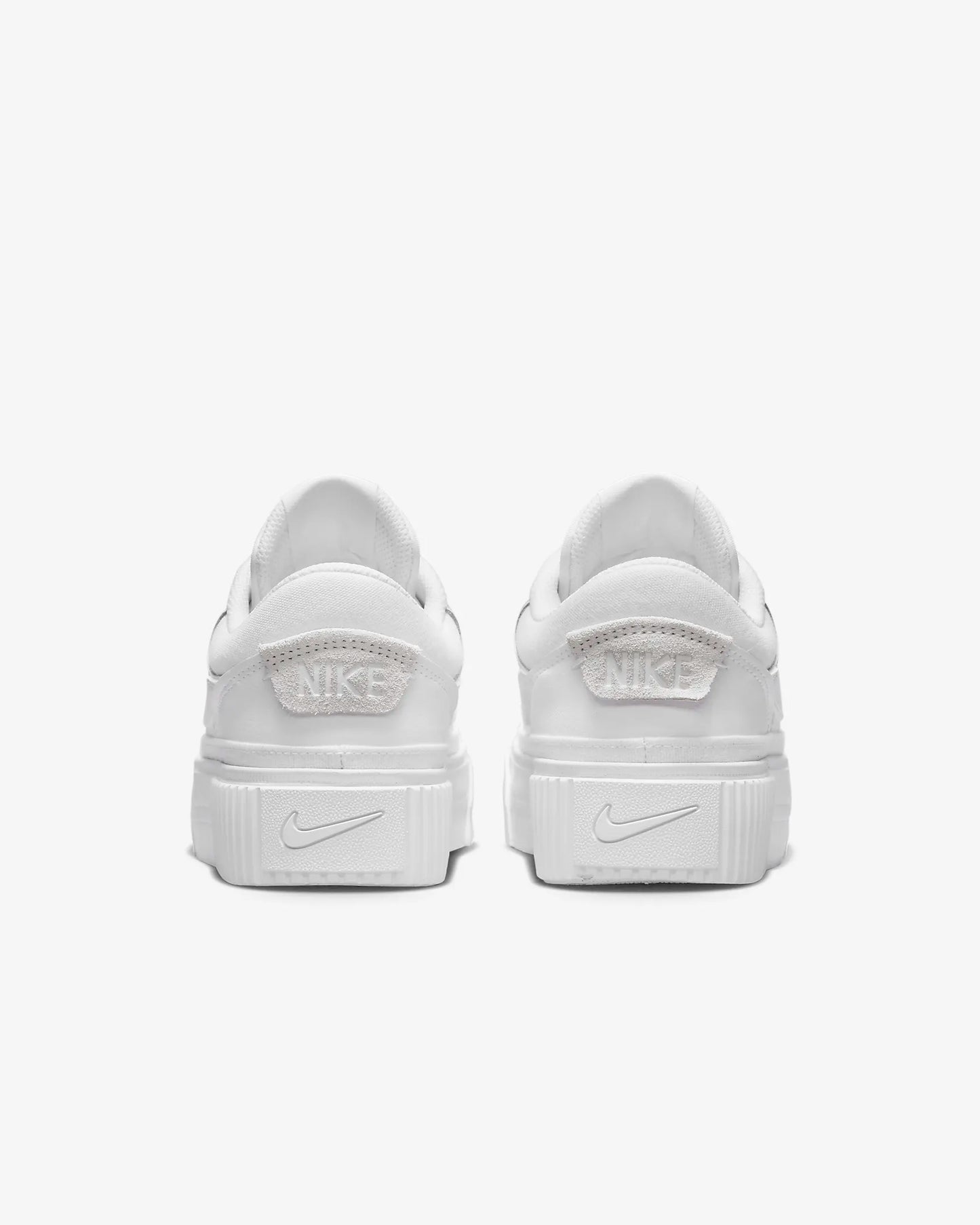 Nike Women's Court Legacy Lift Shoes, White/White/White