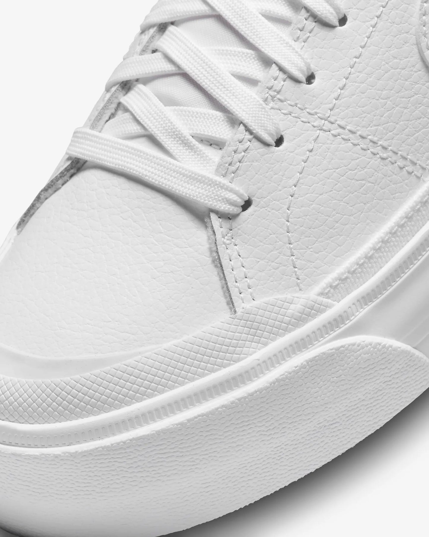 Nike Women's Court Legacy Lift Shoes, White/White/White