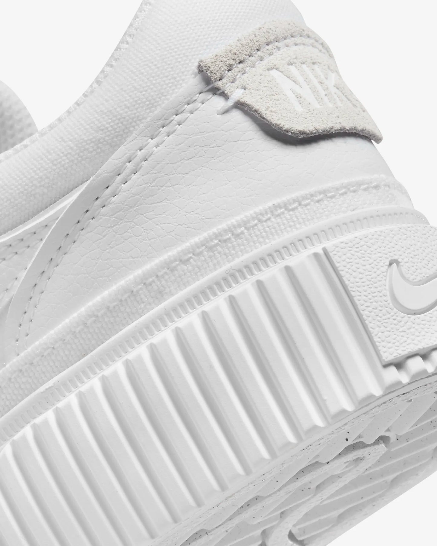 Nike Women's Court Legacy Lift Shoes, White/White/White