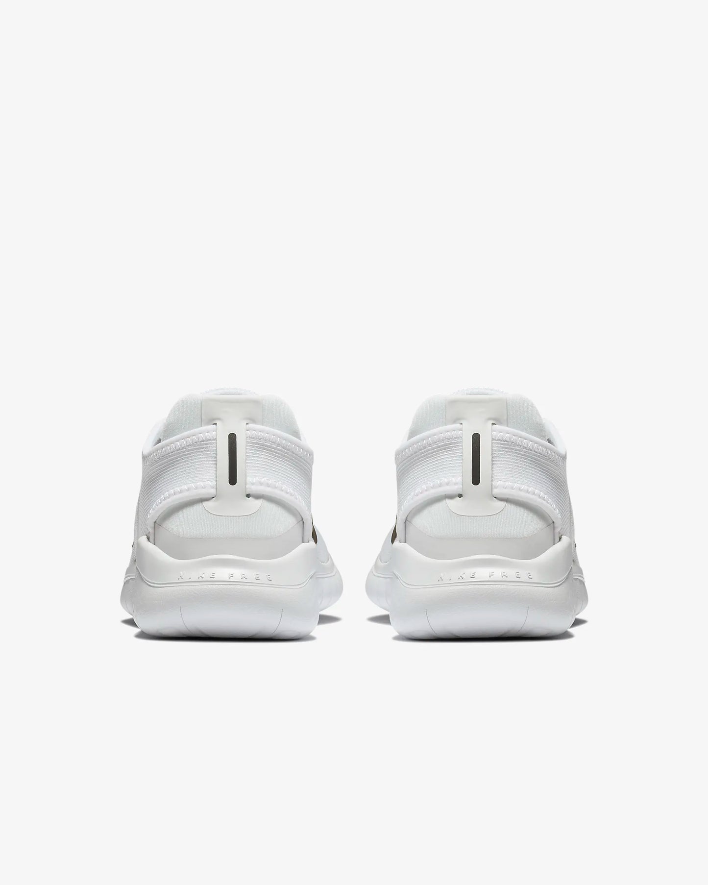 Nike Women's Free RN 2018 Running Shoes, White/Black