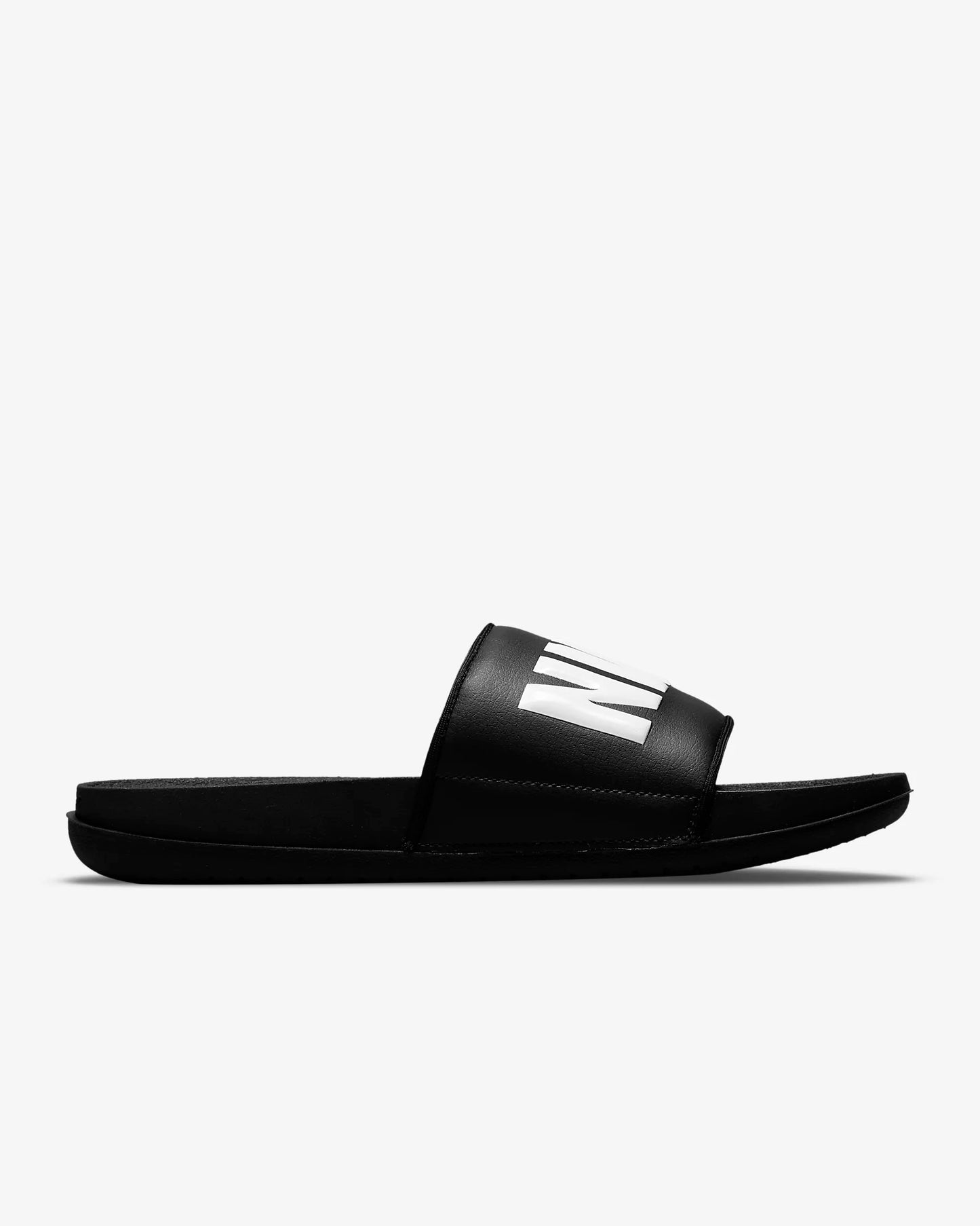Nike Women's Offcourt Slides, Black/Black/White