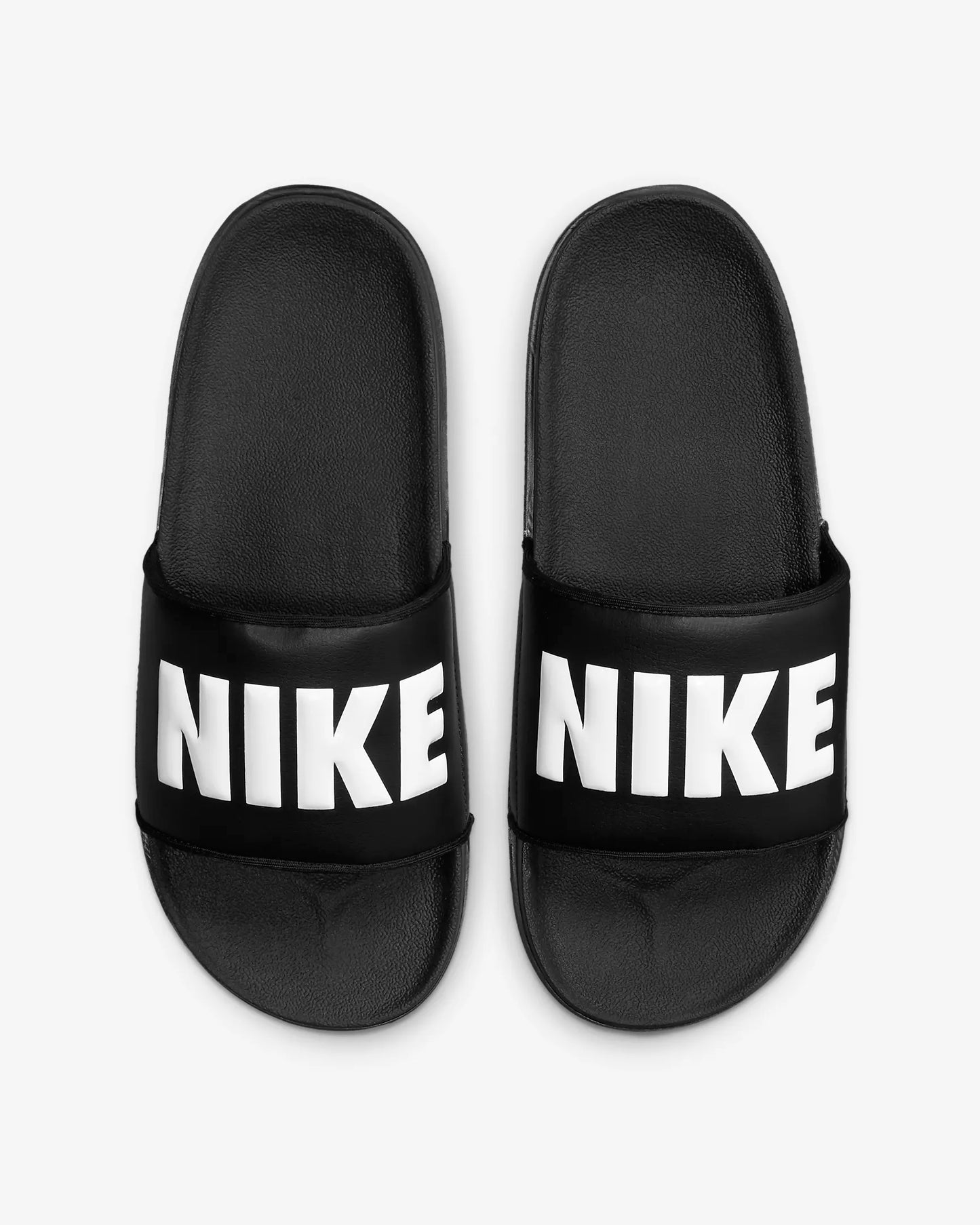 Nike Women's Offcourt Slides, Black/Black/White