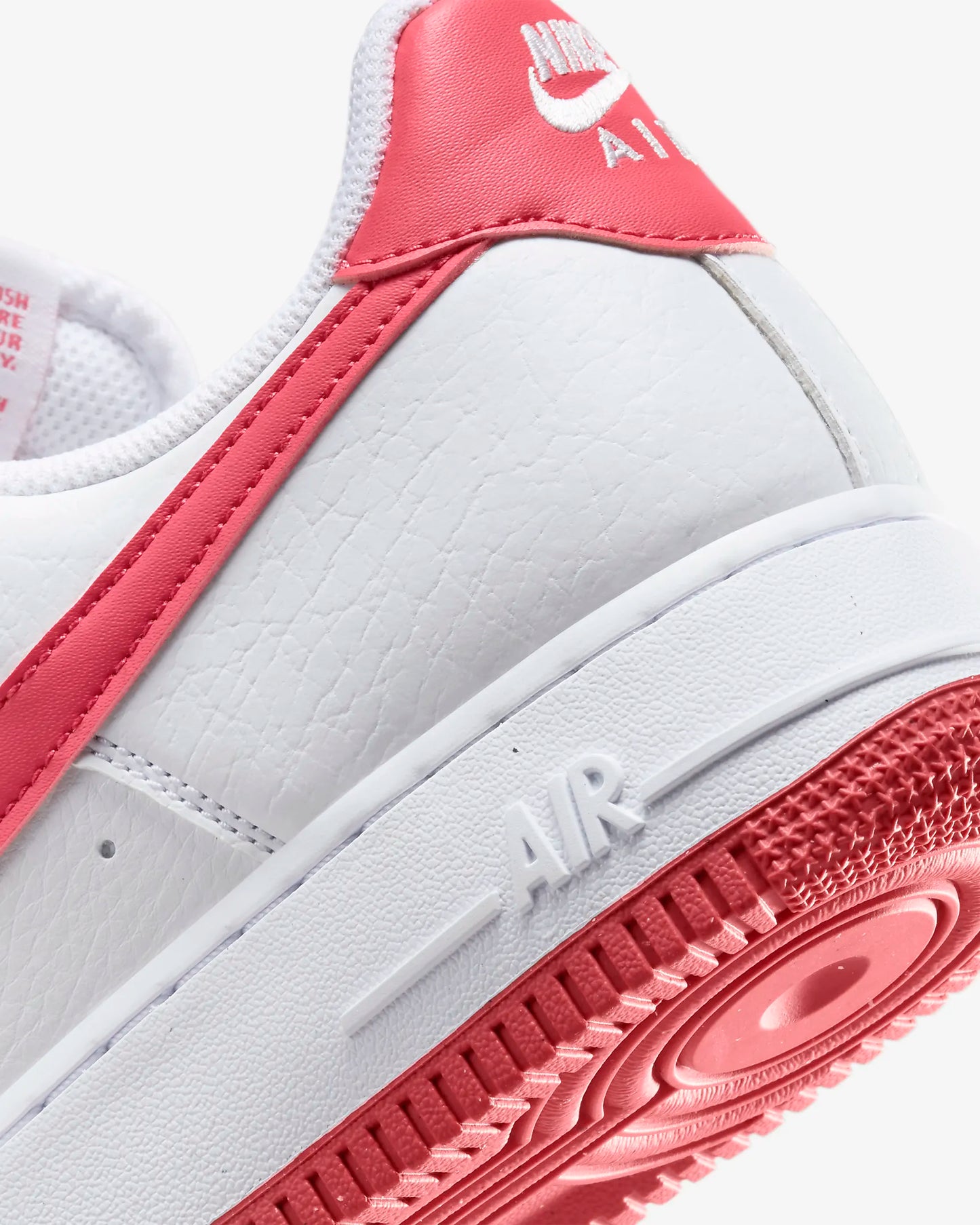 Nike Women's Air Force 1 '07 Next Nature Shoes, White/Aster Pink