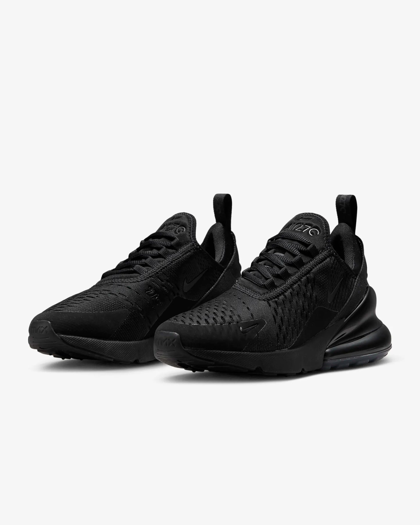 Nike Women's Air Max 270 Shoes, Black/Black/Black