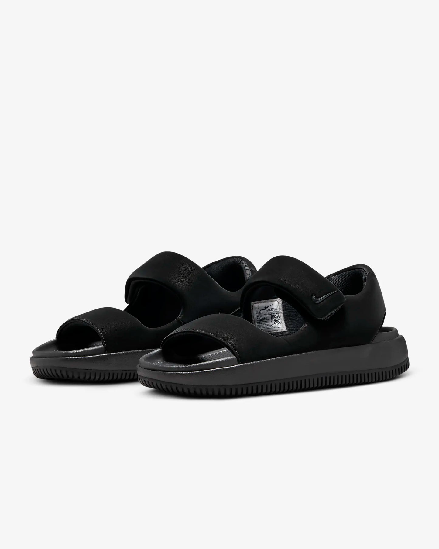 Nike Women's Calm Sandals, Black/Black/Black