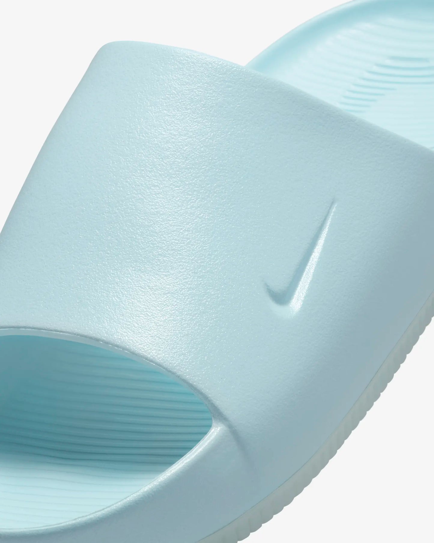 Nike Women's Calm SE Slides, Glacier Blue/Glacier Blue