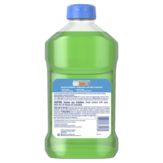 Mr. Clean with Gain Original Scent Multi-Surface Cleaner, 45 fl oz