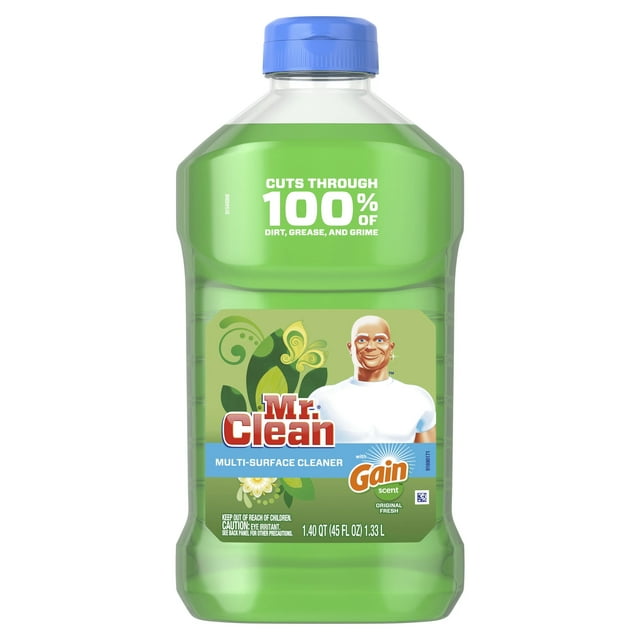 Mr. Clean with Gain Original Scent Multi-Surface Cleaner, 45 fl oz
