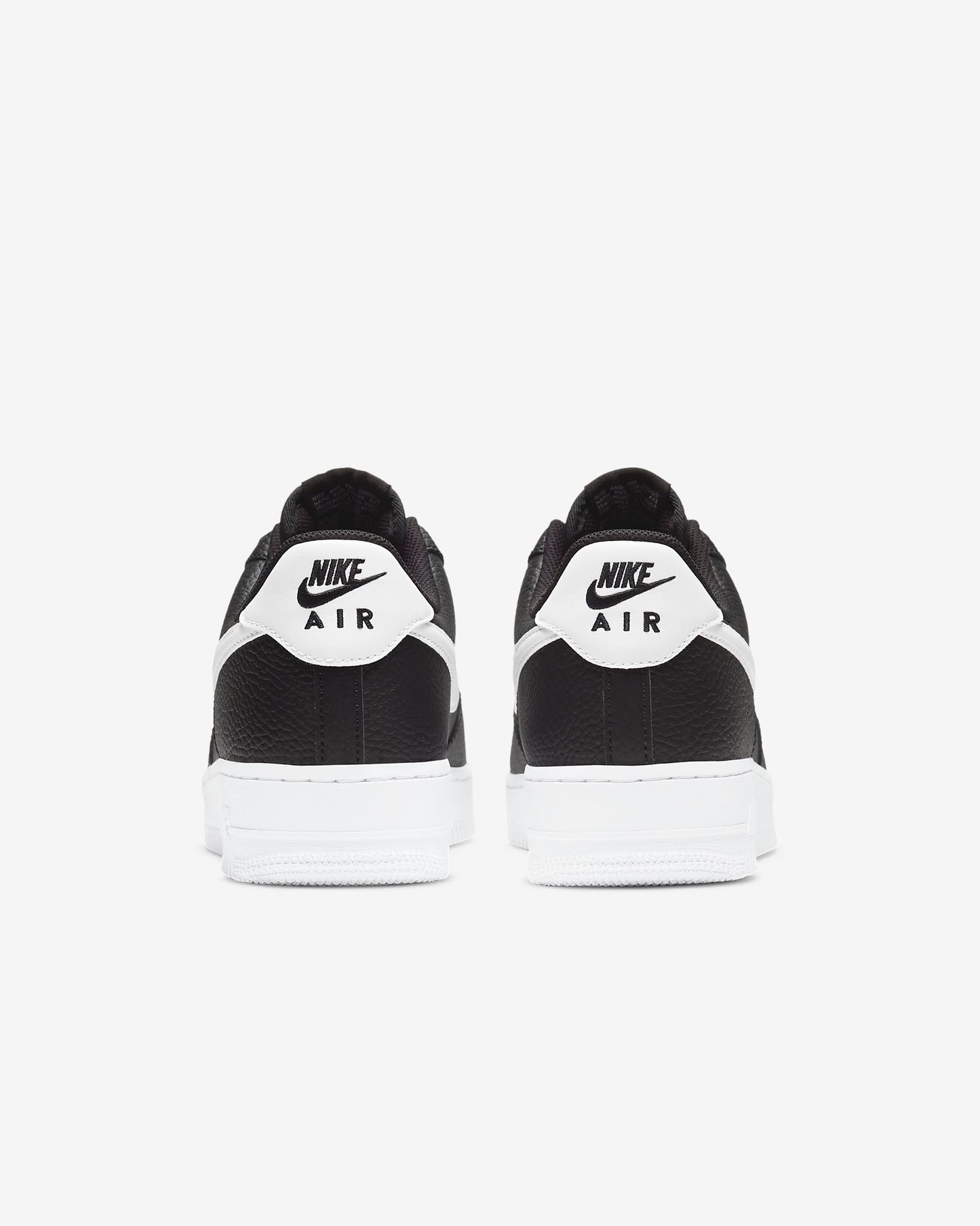 Nike Air Force 1 '07 Men's Shoes, Black/White
