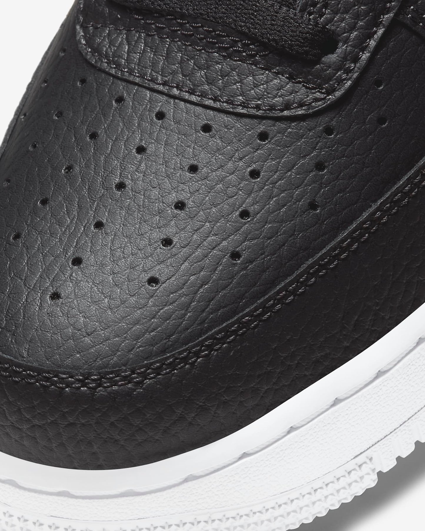 Nike Air Force 1 '07 Men's Shoes, Black/White