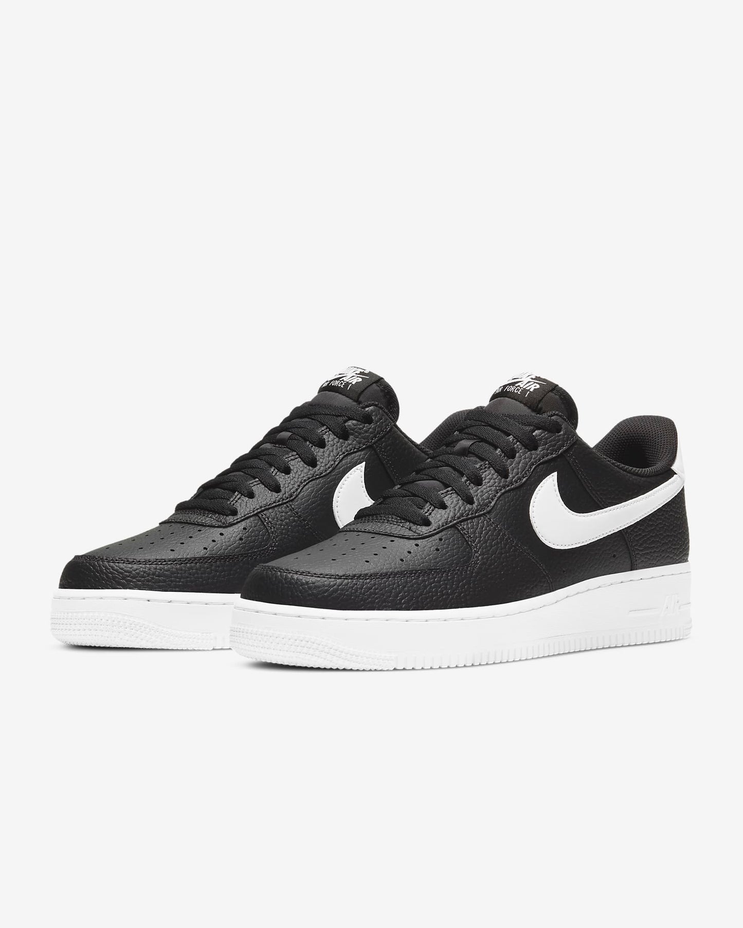 Nike Air Force 1 '07 Men's Shoes, Black/White