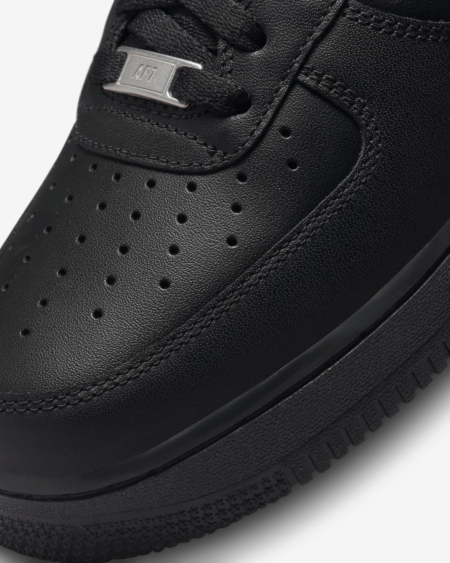 Nike Air Force 1 '07 Men's Shoes, Black/Black