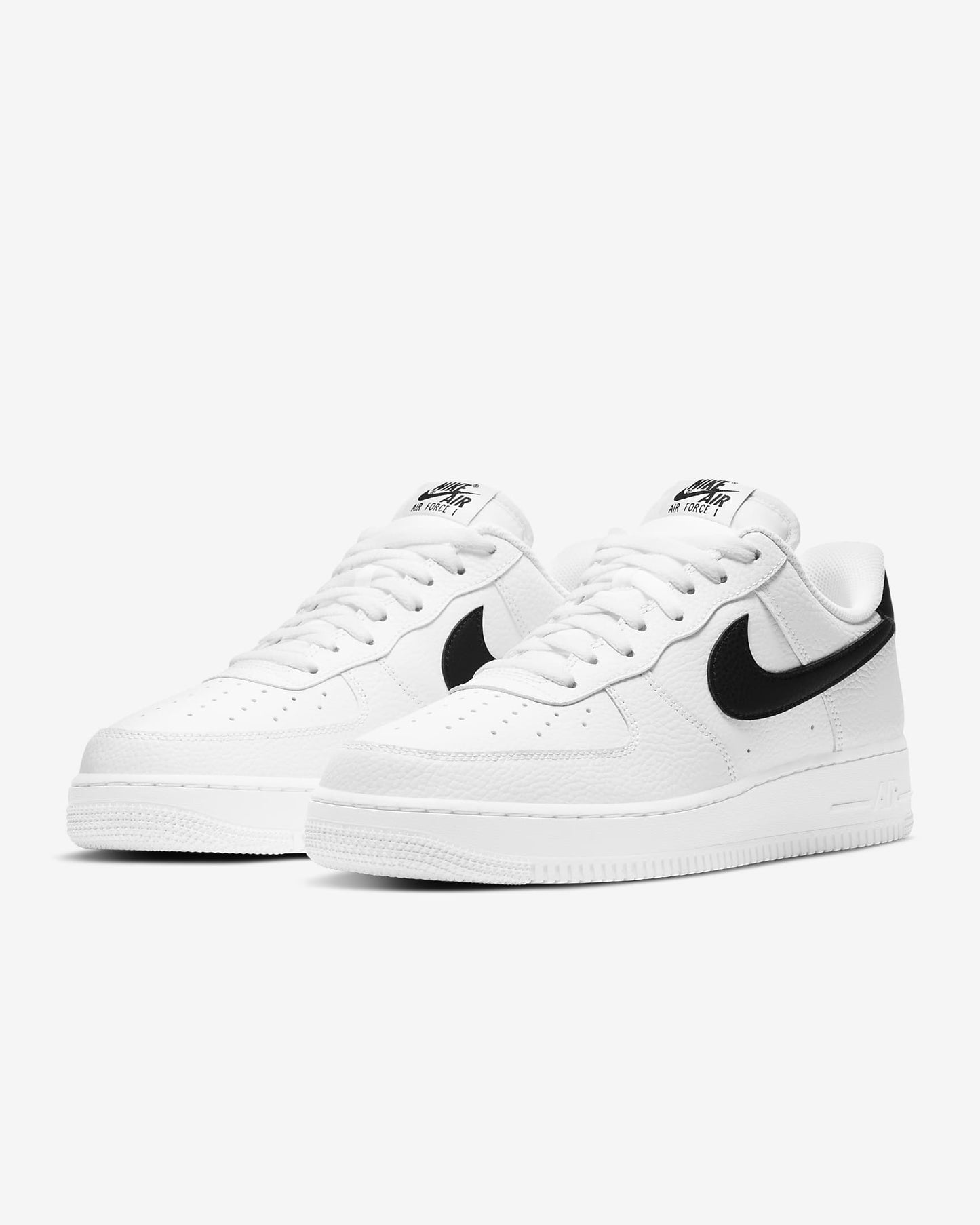 Nike Air Force 1 '07 Men's Shoes, White/Black