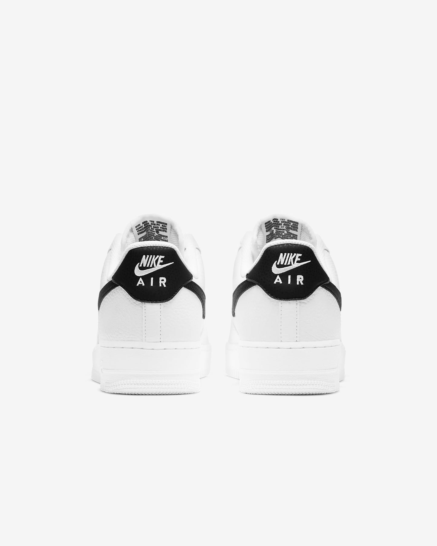 Nike Air Force 1 '07 Men's Shoes, White/Black