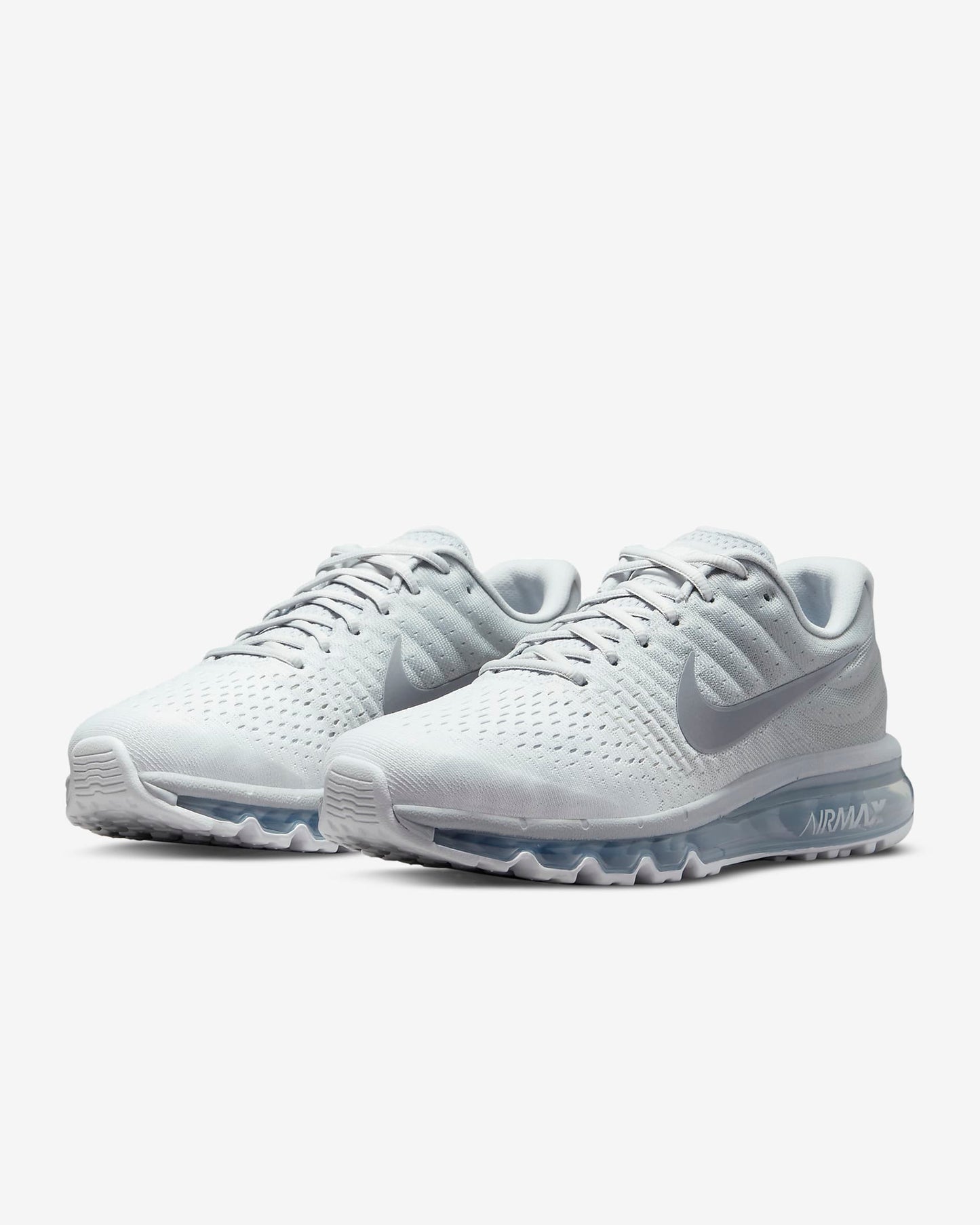 Nike Air Max 2017 Men's Shoes, Pure Platinum/White/Off White/Wolf Grey
