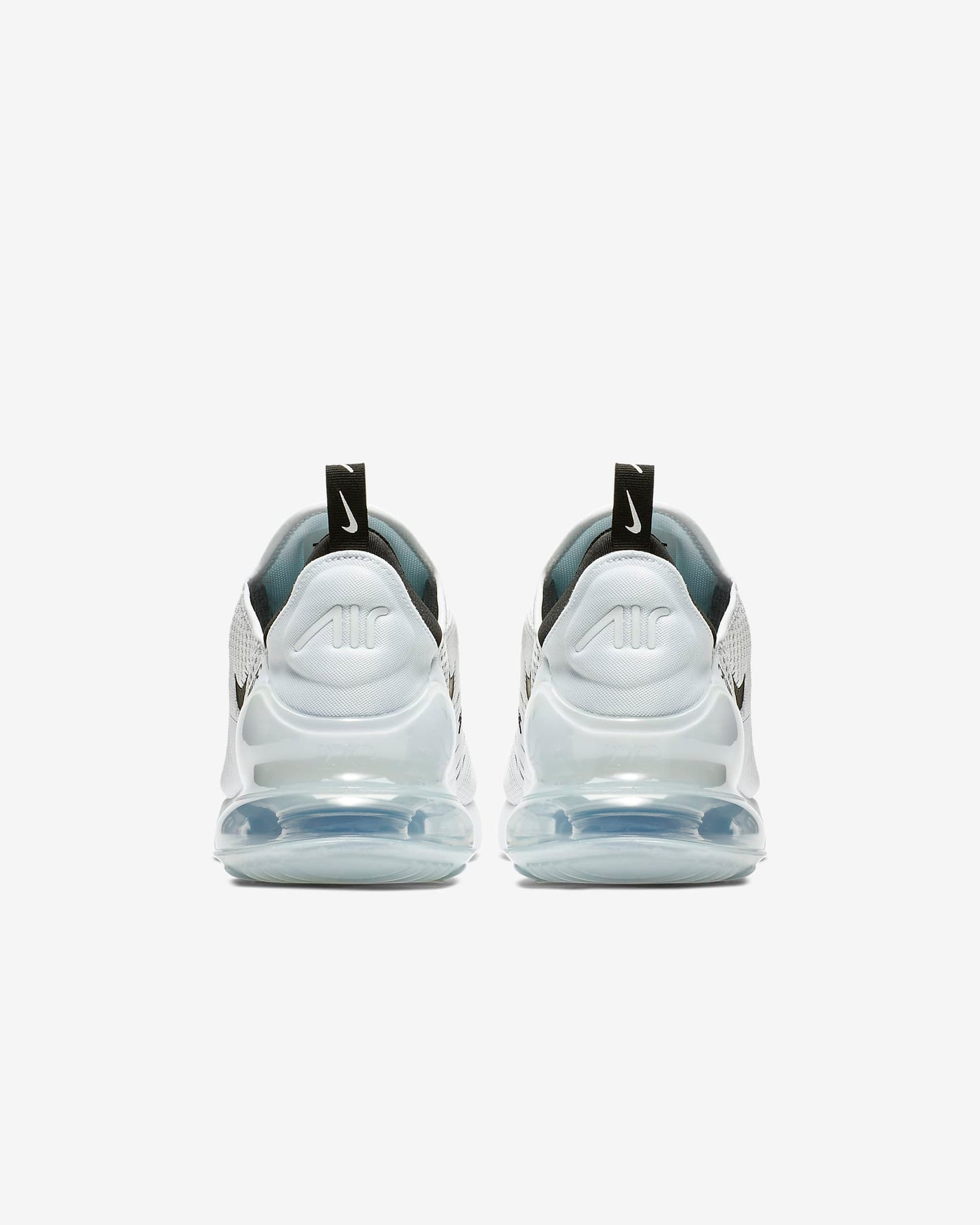 Nike Air Max 270 Men's Shoes, White/White/Black