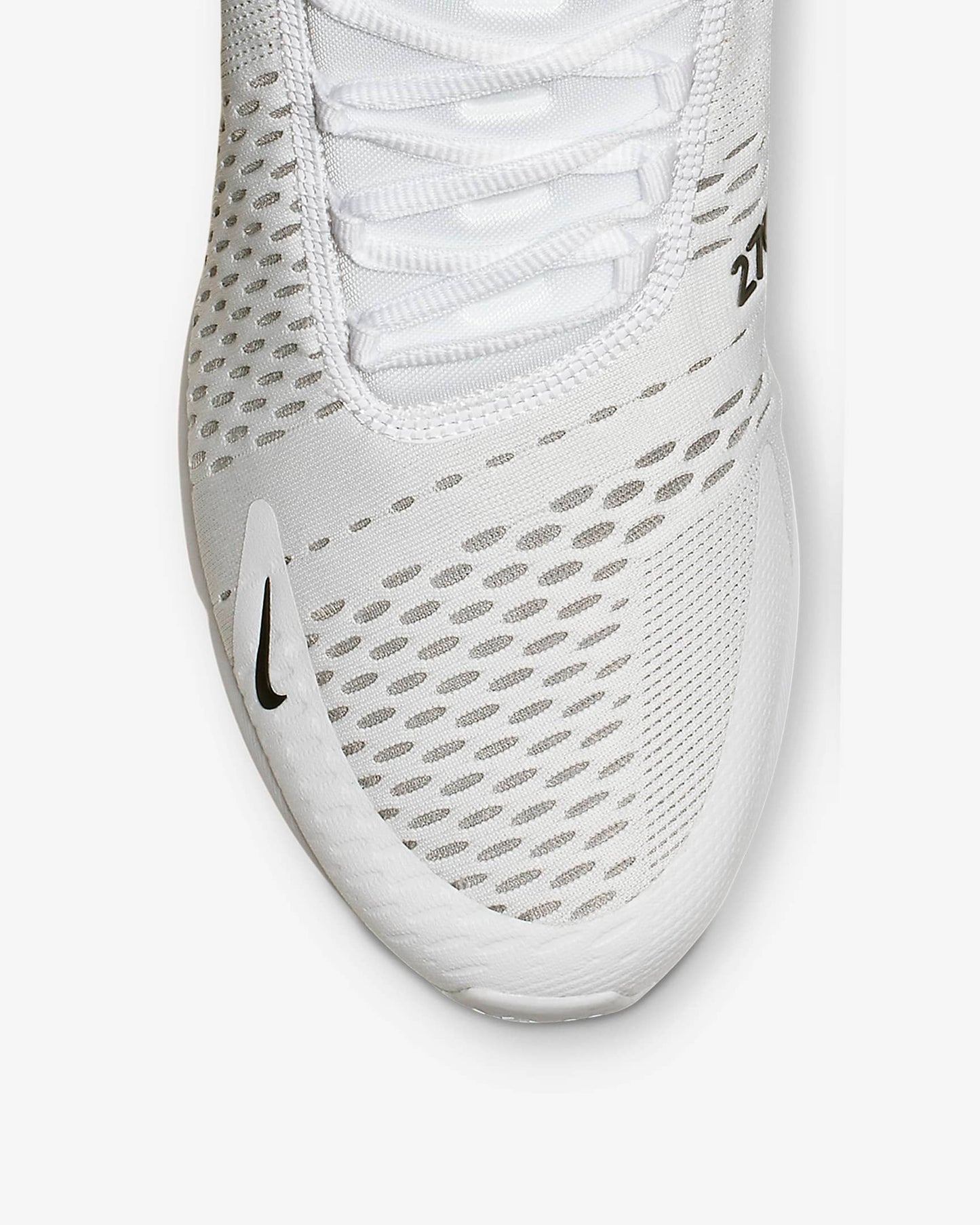 Nike Air Max 270 Men's Shoes, White/White/Black