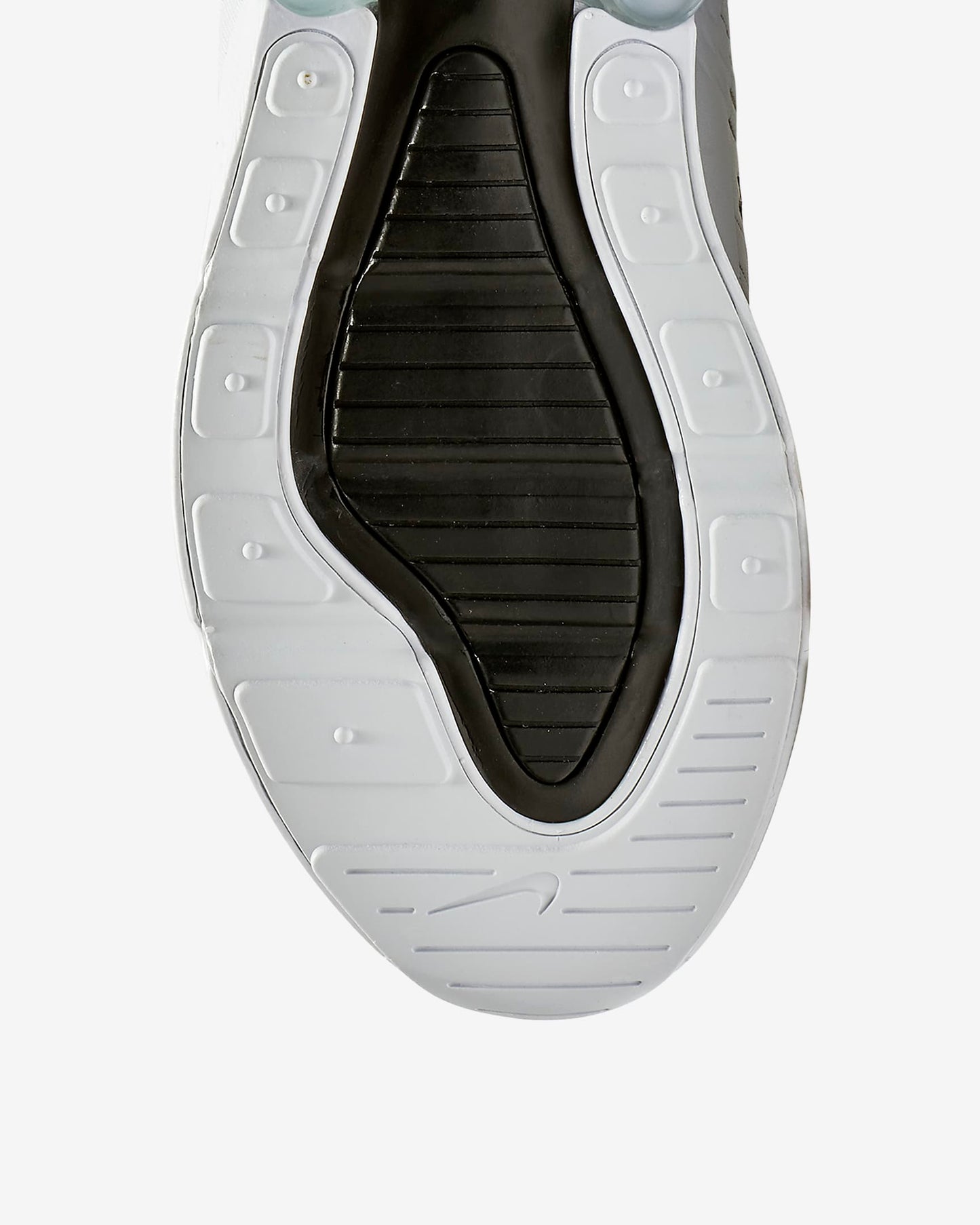Nike Air Max 270 Men's Shoes, White/White/Black