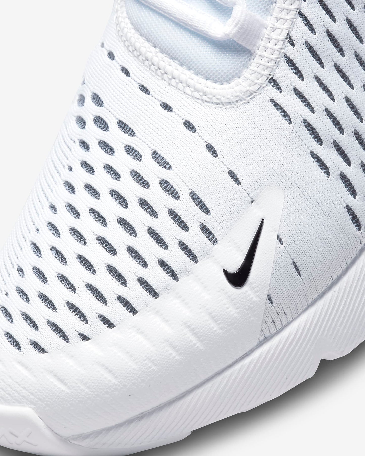 Nike Air Max 270 Women's Shoes, White/White/Black