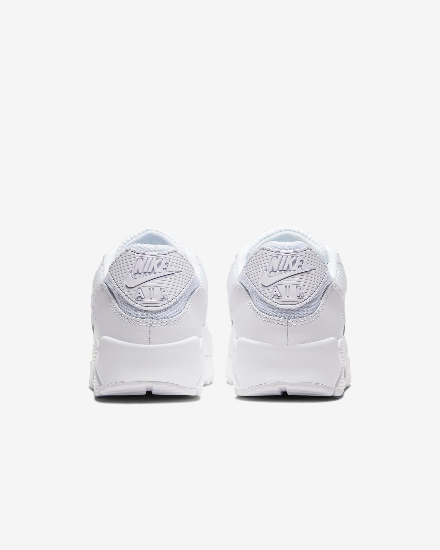 Nike Air Max 90 Men's Shoes, White/White/Wolf Grey/White