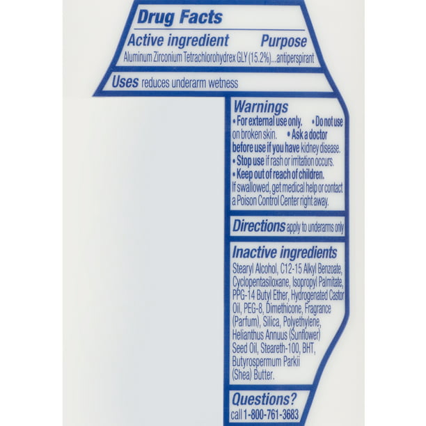 Dove Advanced Care Shea Butter Antiperspirant Deodorant for Women, 2.6 oz