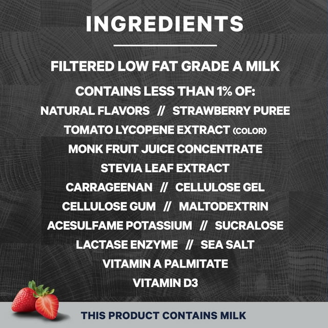 Core Power Elite High Protein Shake with 42g Protein by fairlife Milk, Strawberry, 14 fl oz, 12 Count