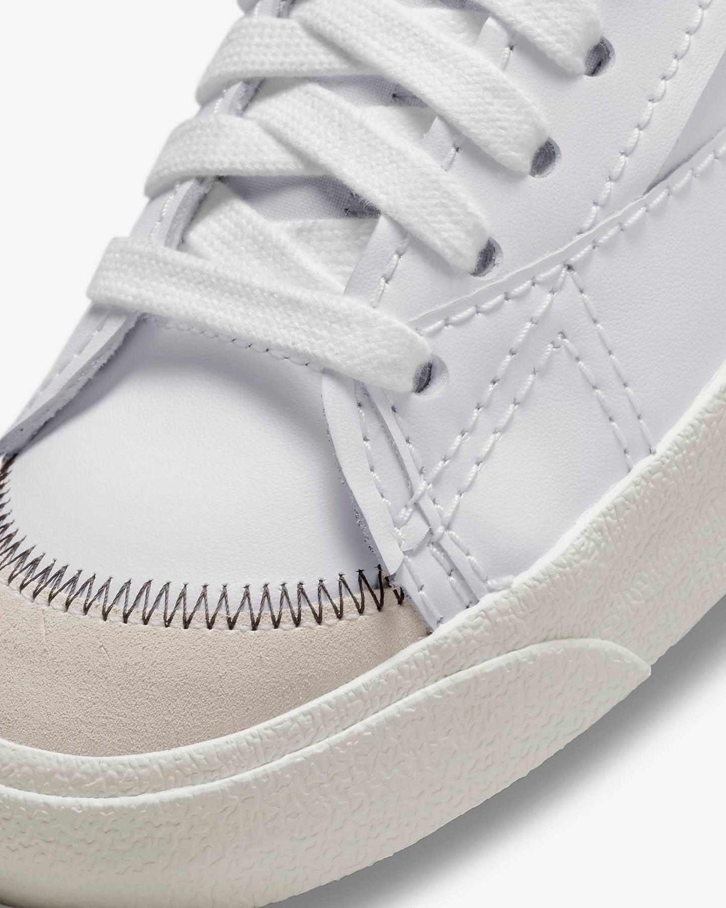 Nike Blazer Low '77 Jumbo Men's Shoes, White/White/Sail/Black