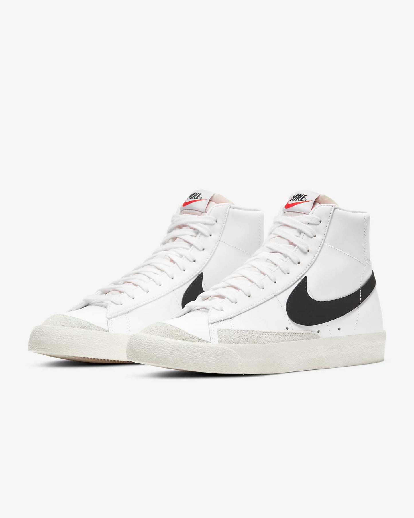 Nike Blazer Mid '77 Vintage Men's Shoes, White/Black