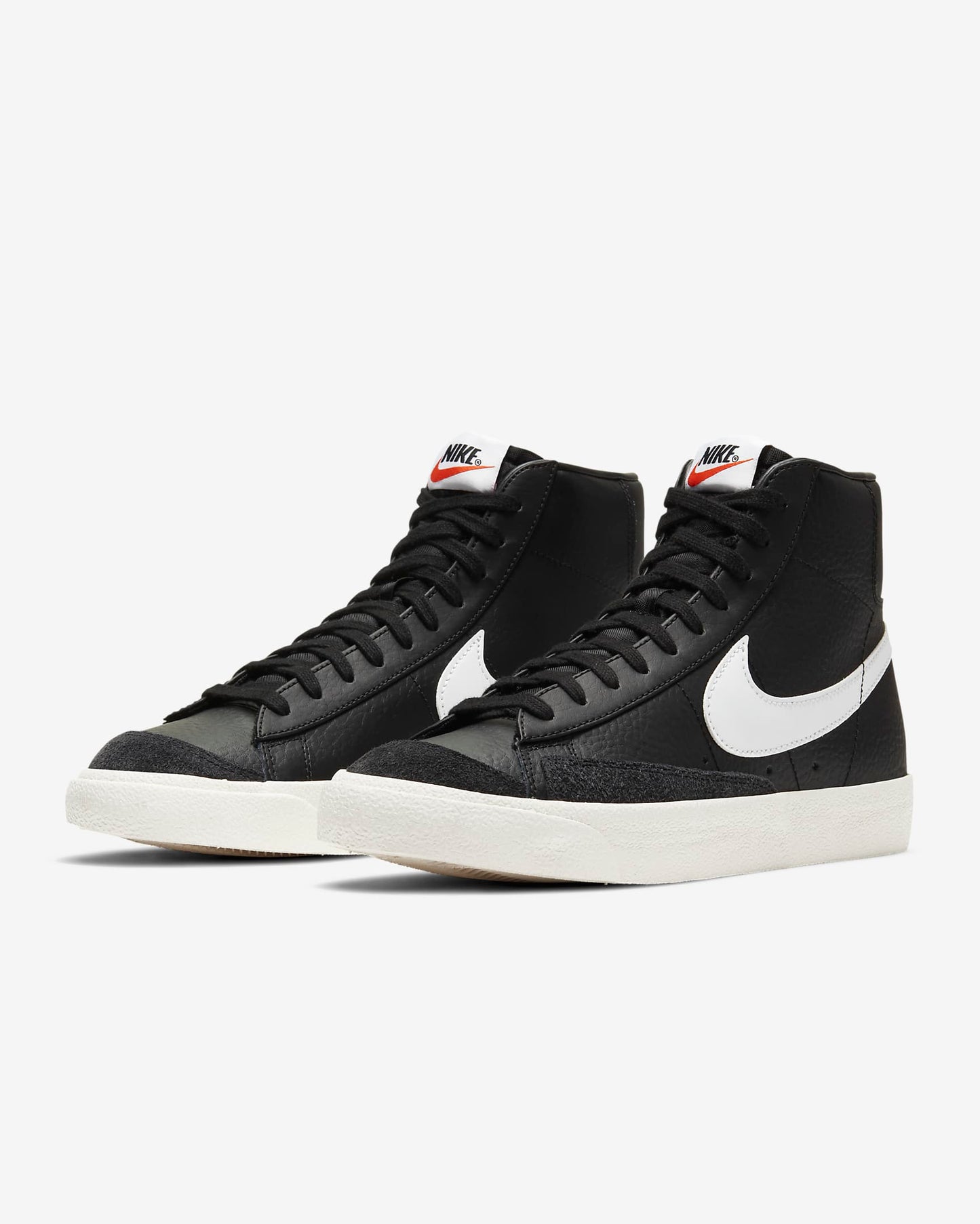 Nike Blazer Mid '77 Vintage Men's Shoes, Black/Sail/Sail