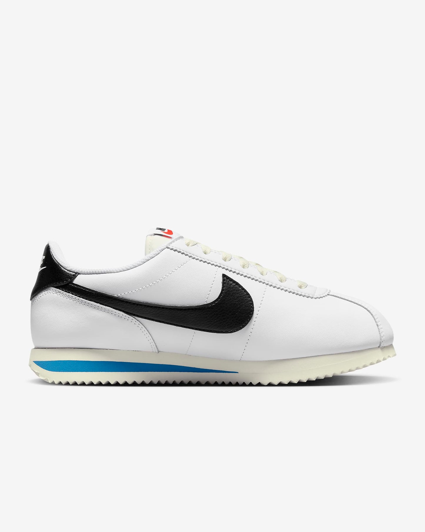 Nike Cortez Women's Shoes, White/Light Photo Blue/Sail/Black