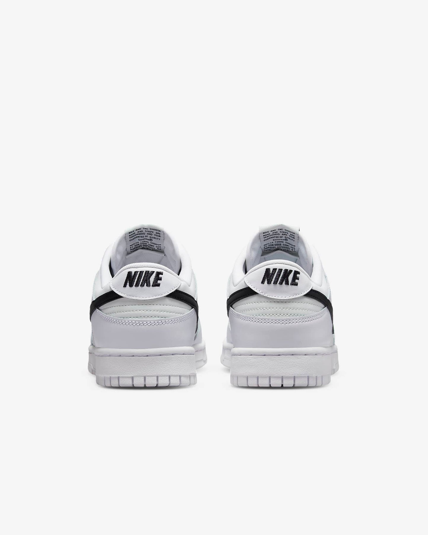 Nike Dunk Low Retro Men's Shoes, White/Summit White/Black