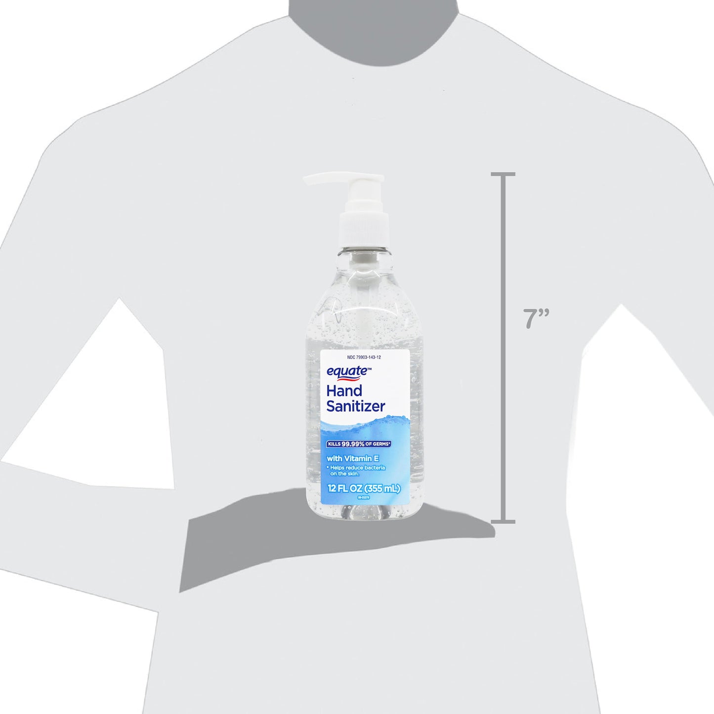 Equate Original Hand Sanitizer 12 FL OZ