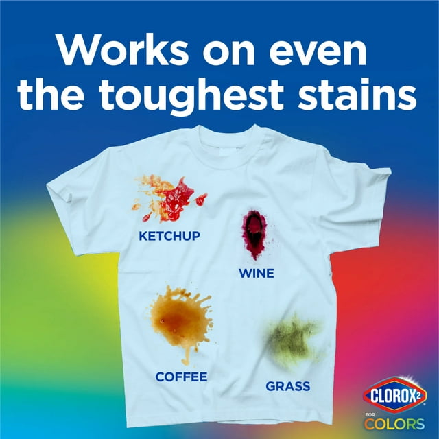 Clorox 2 Laundry Stain Remover and Color Booster, Original, 88 oz Bottle