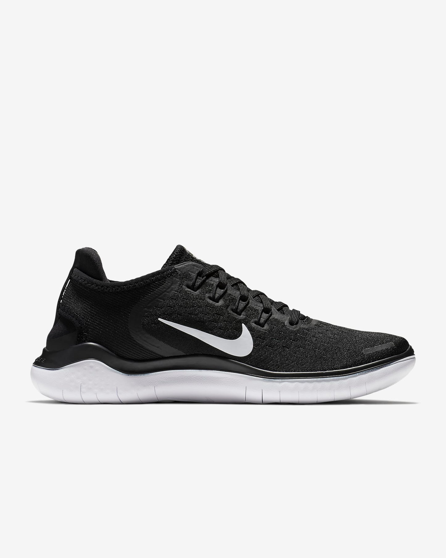 Nike Women's Free RN 2018, Black/White